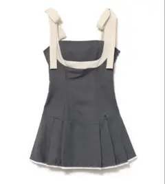 andmary Chuchu pleats ribbon dress - メルカリ