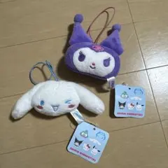 サンリオ　フェイスマスコット　キーホルダー