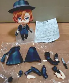 【未開封】文豪ストレイドッグス 中也 フィギュア ねんどろいど イス【匿名配送】 ねんどろいど 中原中也 ヱアポートVer.