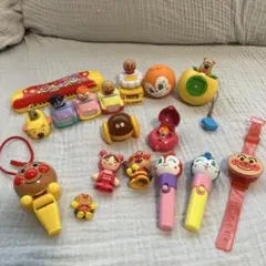 アンパンマンキャラクターおもちゃセット 17点