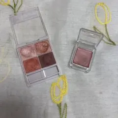 中古☆2点セット☆キャンメイクシルキースフレアイズ/ベルベッティフィットカラーズ