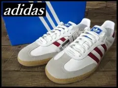 新品 アディダス サンバ OG レザー ガムソール スニーカー 白 28.0 ③