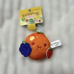 スイカゲーム ぬいぐるチャームマスコット　かき カキ 柿