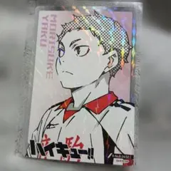 【新品】ハイキュー きゃらくたぶる　カード　グミ4 夜久 レア　カード