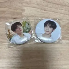 TXT テヒョン　缶バッチ　ACT:TOMORROW カプセルトイ　星つき