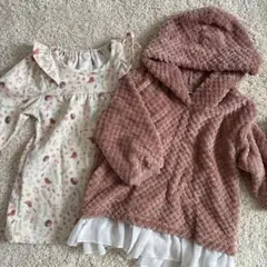 2点セット　ワンピース　トップス　90㎝