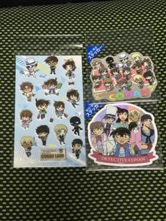 名探偵コナン ステッカーセット シール　3枚