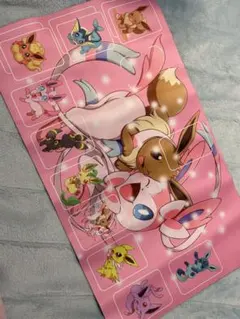 イーブイと進化系のプレイマット