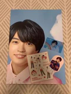 なにわ男子 初心LOVE ポスター　クリアカード　西畑大吾