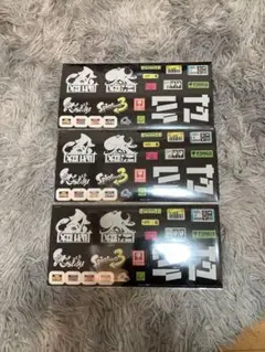 スプラトゥーン3 ステッカー　シール　3枚セット　スプラ3