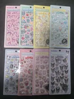 第二弾！ボンボンドロップシール8種セット サンリオdf