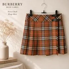 ✨美品✨ バーバリー ノバ チェック プリーツ ミニ スカート