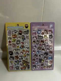 《正規品》イオン限定 ボンボンドロップシール2種セット　あにまる　きゃっと