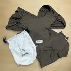 Konny 抱っこひも Lサイズ ブラウン　収納袋付き
