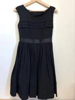 美品 JILLSTUART 黒 ワンピース パーティー ドレス 2(7号S相当)