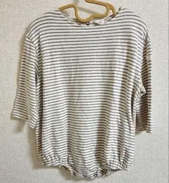 monbebe ボーダー ロンパース L(80-90)サイズ