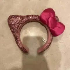 キティちゃんスパンコールカチューシャ