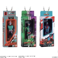 仮面ライダー ソフビパッケージチャーム 3個セット