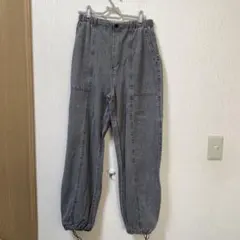 GU コクーンジョガープルオンパンツ