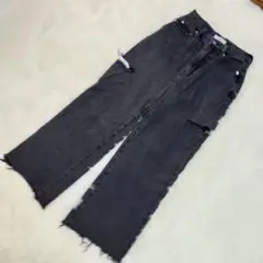 WEGO ダメージブーツカットデニム