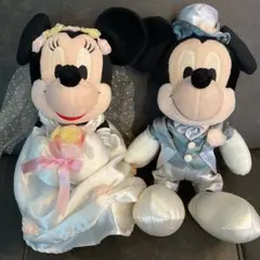 非売品　レア　ミッキーandミニーウェディング　ウェルカムマスコット