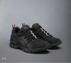 新品未使用 THOM BROWNE ASICS ゲルカヤノ 27.5 ブラック - メルカリ