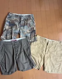 ハイドアンドシーク　ハーフパンツ3本