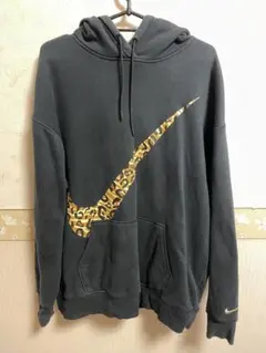 ヒョウ柄 パーカー