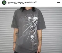 TENNESSEE RIVER スカル Tシャツ Y2K greeny - メルカリ