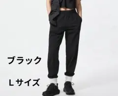 UNIQLO　ウルトラストレッチアクティブジョガーパンツ　Ｌ　ブラック