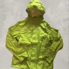 Patagonia 蛍光イエロー グリーンマウンテンパーカー S