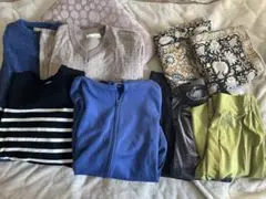 冬〜春 レディース服8点セット M/L/F 福袋