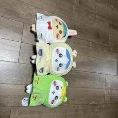 ちいかわ ぬいぐるみ パジャマパーティーズ 3種セット