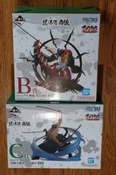一番くじ ワンピース 匠ノ系譜 覇極 B賞＆C賞　シャンクス＆ロロノア・ゾロ
