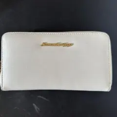 Samantha Vega ホワイト 長財布