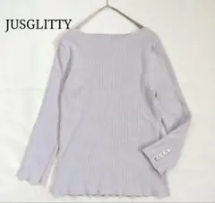 JUSGLITTY リブニットのサムネイル