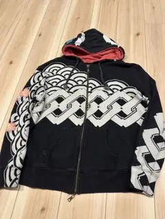泥棒日記　ドロボウニッキ　パーカー　ジャケット　メンズ　サイズL 和柄