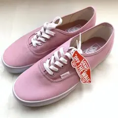 新品 海外企画Vans Authentic ライトピンク 28cm - メルカリ