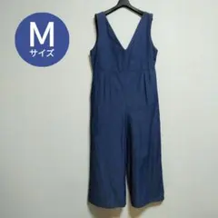 Ｍ　デニム　オールインワンパンツ　サロペット