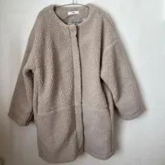ボアコート フリースジャケット