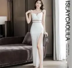 【新品】ISRAYCAOLILA デザインロングドレス