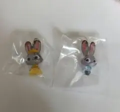 ズートピア2 ジュディ・ホップス キーホルダー 2種セット