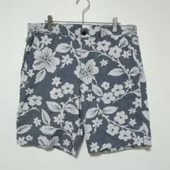 M481 GAP ギャップ　ハイビスカス　ハーフパンツ　ボタニカル　32のサムネイル
