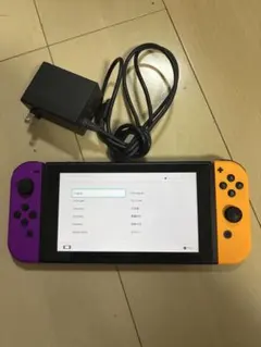 Nintendo Switch 本体 パープル オレンジ