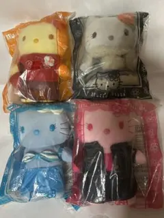 【激レア•袋付き】Yハローキティ マクドナルド 春夏秋冬4点セット 2001