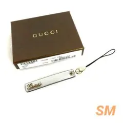GUCCI グッチ ロゴプレート 携帯ストラップ チャーム レディース ブランドのサムネイル