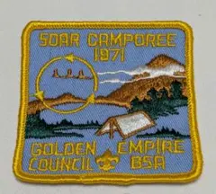 ​ヴィンテージ 70s ボーイスカウト BSA SOAR キャンポリー パッチ