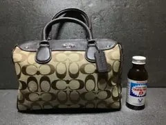 Coach コーチ トートバッグ ブラウン/ベージュ 中小型