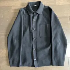 UNIQLO ユニクロ ミラノリブシャツカーディガン　Ｍ