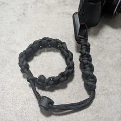 パラコード ストラップ カメラ ブラック ピークデザイン互換品付